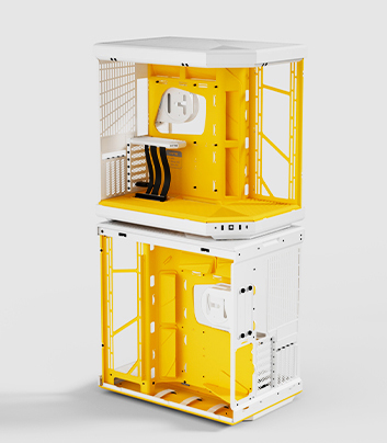 HYTE Y70 Touch Dual Chamber Case with Touchscreen